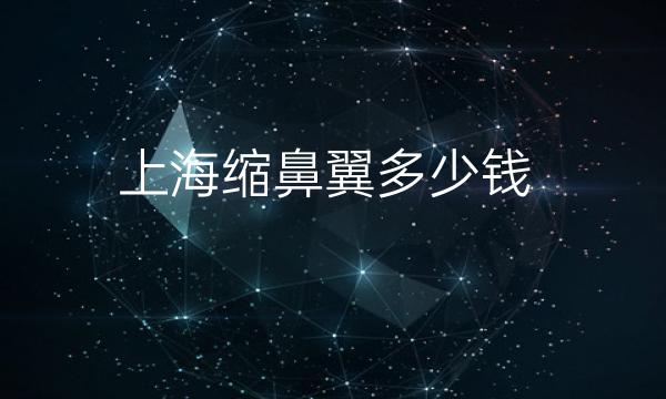 上海缩鼻翼整形医院哪家好?医院排名介绍