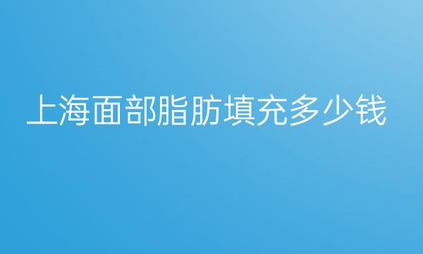 上海面部脂肪填充整形医院哪家好?