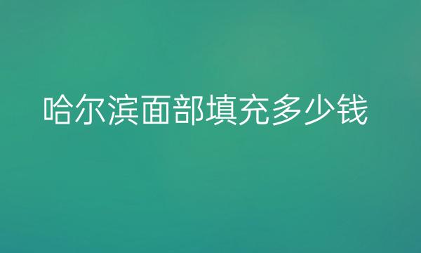 哈尔滨面部填充整形医院哪家好?艺星、瑞丽排在榜前