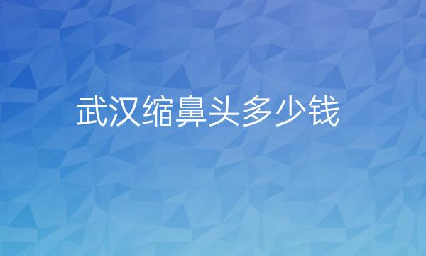 武汉缩鼻头整形医院哪家好?美莱_艺星_壹加壹上榜!
