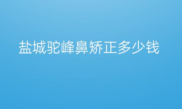 盐城驼峰鼻矫正整形医院哪家好?盐城鼻矫正多少钱